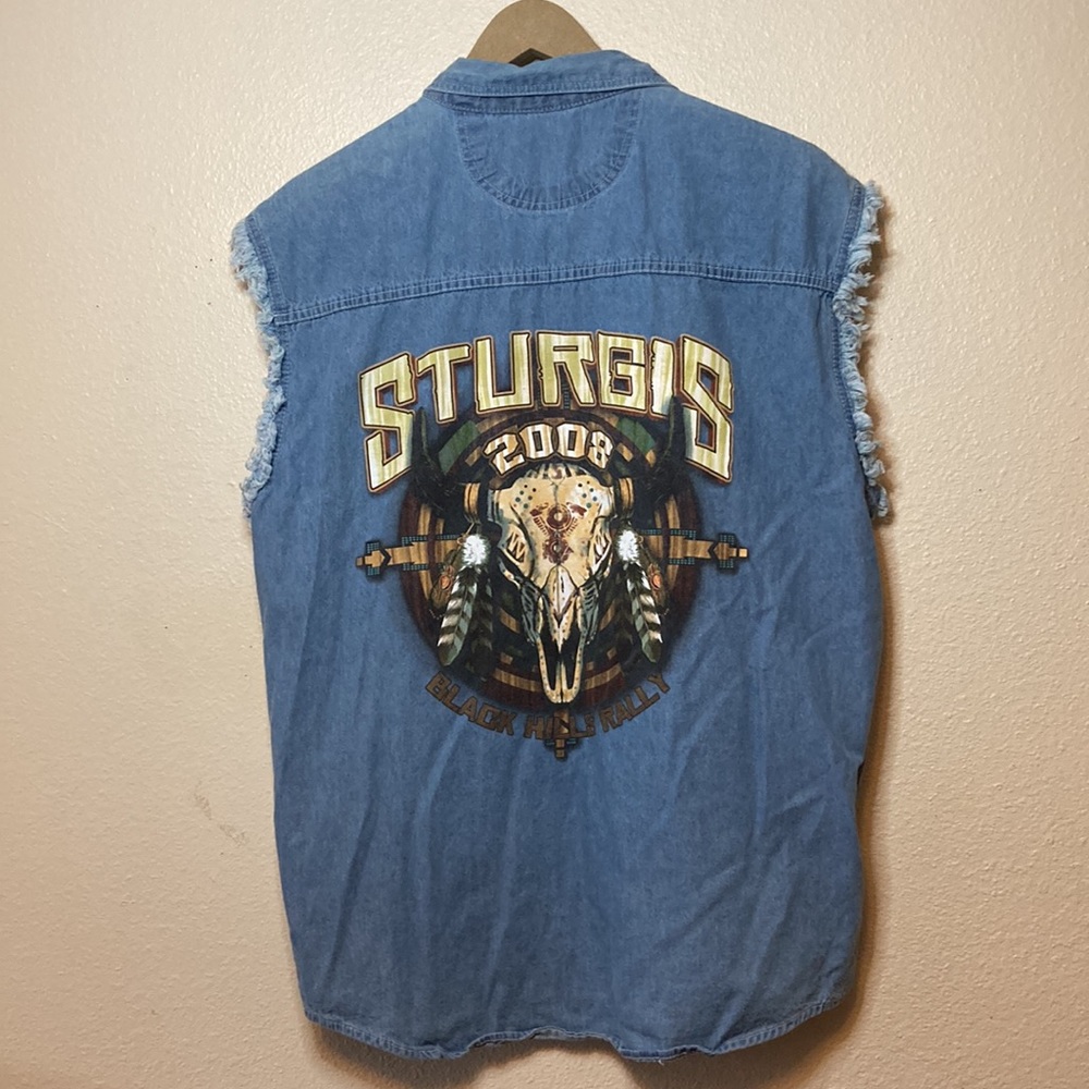 Sturgis Biker rally denim jacket